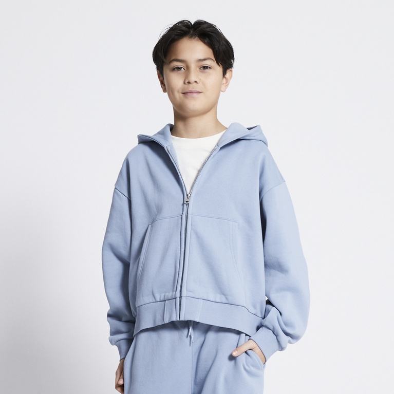 Heavy hoodie "Block" Blue